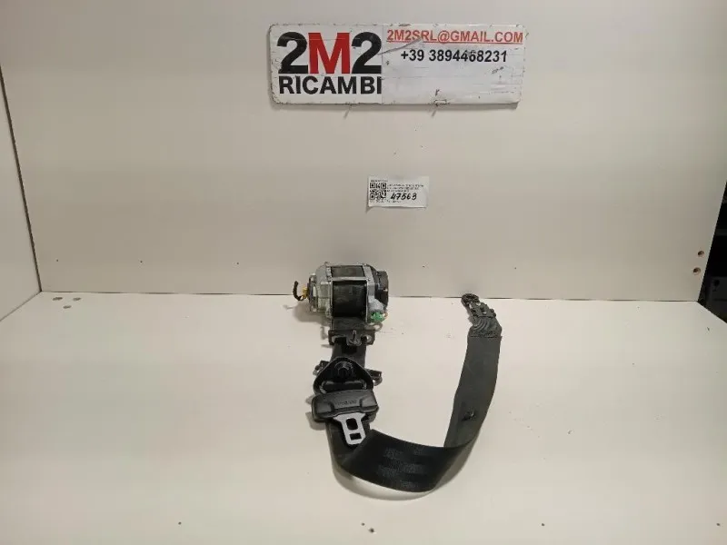 Cintura DI Sicurezza Sedile ANT SX 616155700 Volvo V60 I 2010
