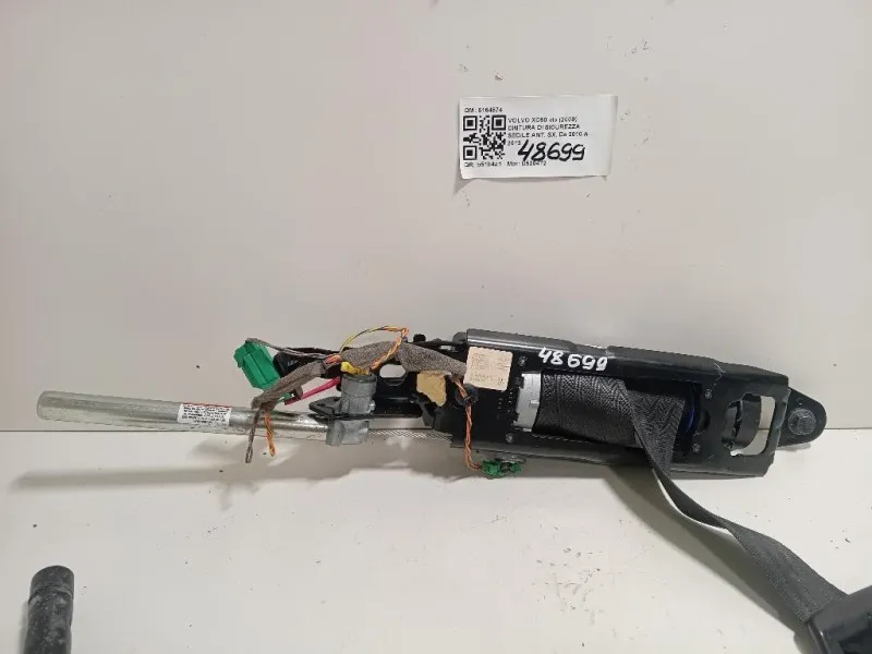 Cintura DI Sicurezza Sedile ANT SX 6164574 Volvo XC60 I 2009