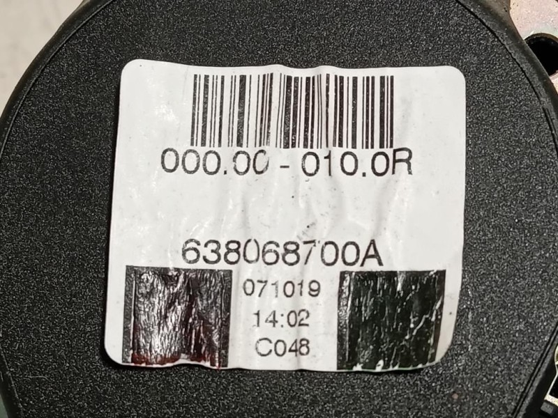 Cintura DI Sicurezza Sedile Centrale POST 638068700A Dacia Duster II 2018