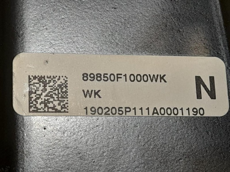 Cintura DI Sicurezza Sedile Centrale POST 89850F1000WK Kia Sportage IV 2018