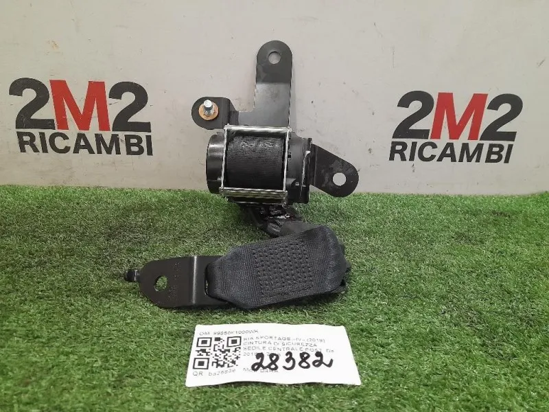 Cintura DI Sicurezza Sedile Centrale POST 89850F1000WK Kia Sportage IV 2018