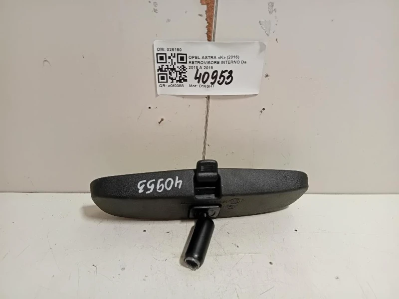 Retrovisore Interno 026150 Opel Astra K 2016