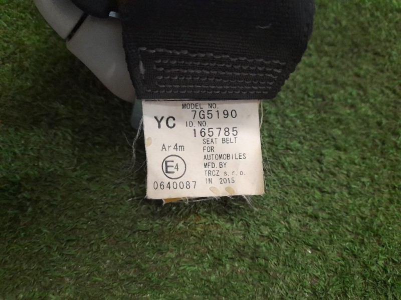 Cintura DI Sicurezza Sedile Centrale POST 7G5190 Toyota Yaris IV 2012
