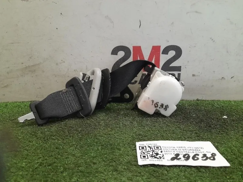 Cintura DI Sicurezza Sedile Centrale POST 7G5190 Toyota Yaris IV 2012