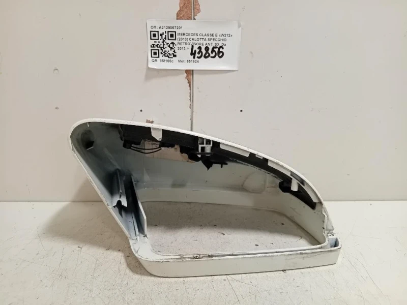 Calotta Specchio Retrovisore ANT SX A2129067201 Mercedes Classe E W212 2013