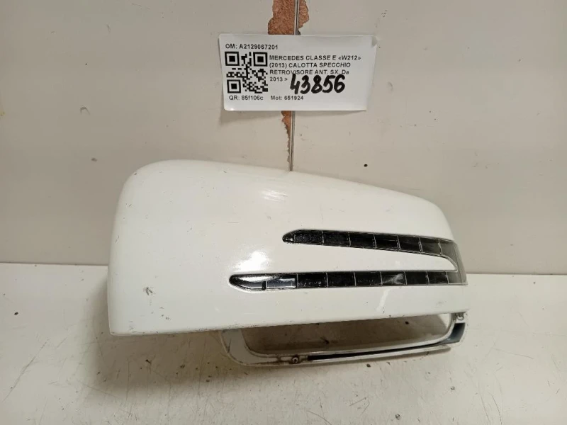 Calotta Specchio Retrovisore ANT SX A2129067201 Mercedes Classe E W212 2013