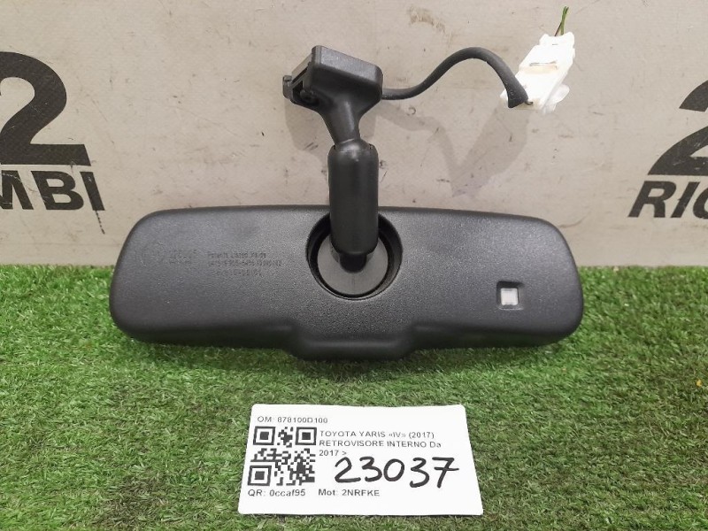 Retrovisore Interno 878100D100 Toyota Yaris IV 2017