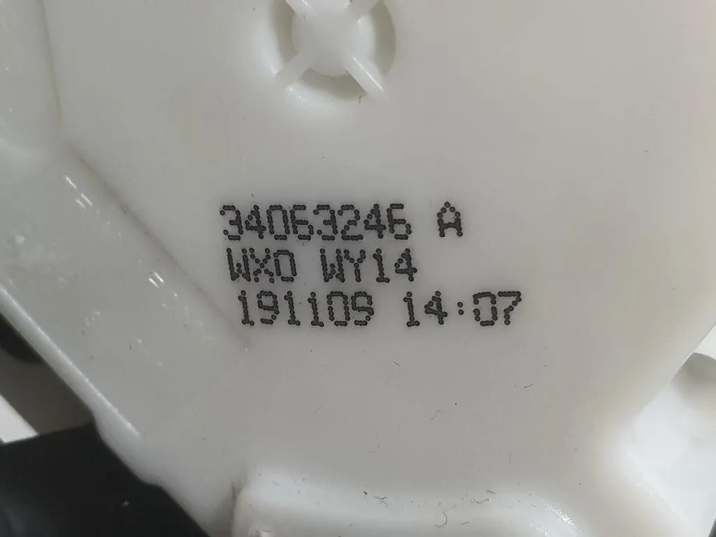 Cintura DI Sicurezza Sedile POST DX 34063246 A Bmw Serie 5 F07 GT 2010