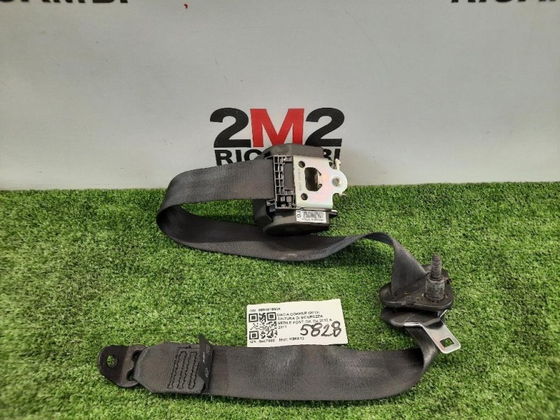 Cintura DI Sicurezza Sedile POST DX 888404297R Dacia Dokker 2013