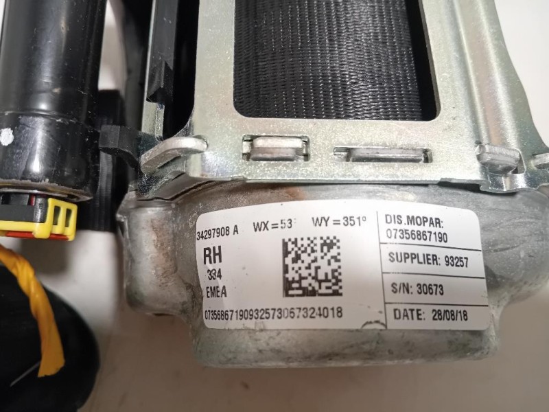 Cintura DI Sicurezza Sedile POST DX 34297908 A Fiat 500X 2018