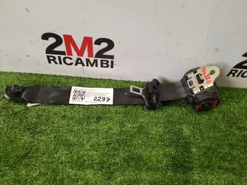 Cintura DI Sicurezza Sedile POST DX 735577178 Lancia Ypsilon III 2011