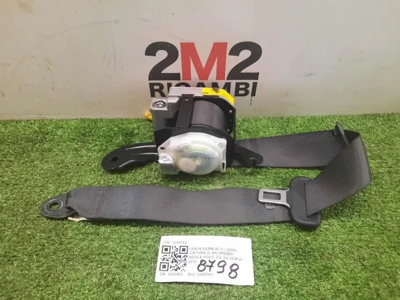 Cintura DI Sicurezza Sedile POST DX 1044782 Lexus Serie IS II 2006