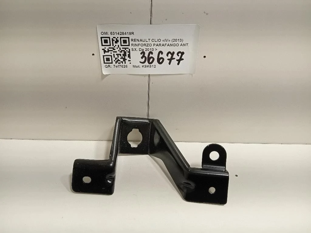 Rinforzo Parafango ANT SX 631420211R Renault CLIO IV 2013