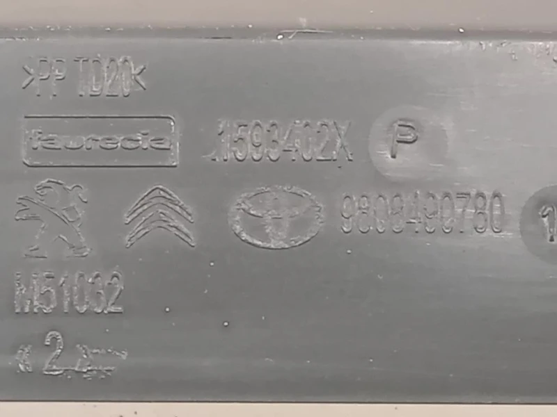 Rinforzo Paraurti ANT 9808490780 Citroen Jumpy IV 2016