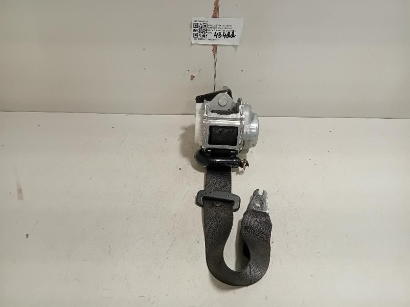 Cintura DI Sicurezza Sedile POST DX 39043714 Opel Astra K 2016