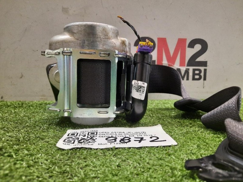 Cintura DI Sicurezza Sedile POST DX 39201585 Opel Astra K 2019