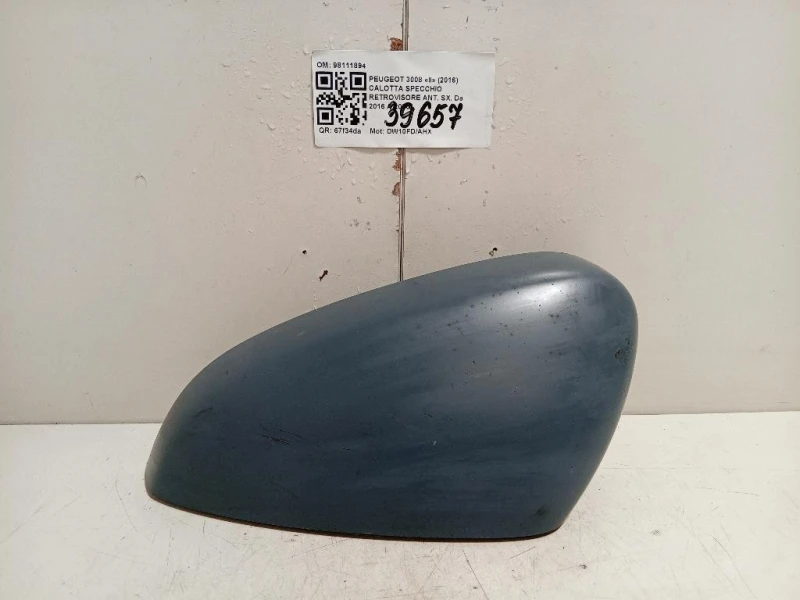 Calotta Specchio Retrovisore ANT SX 98111894 Peugeot 3008 II 2016