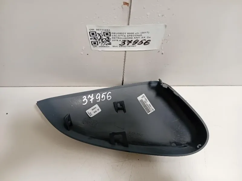 Calotta Specchio Retrovisore ANT SX 98111894 Peugeot 5008 II 2017