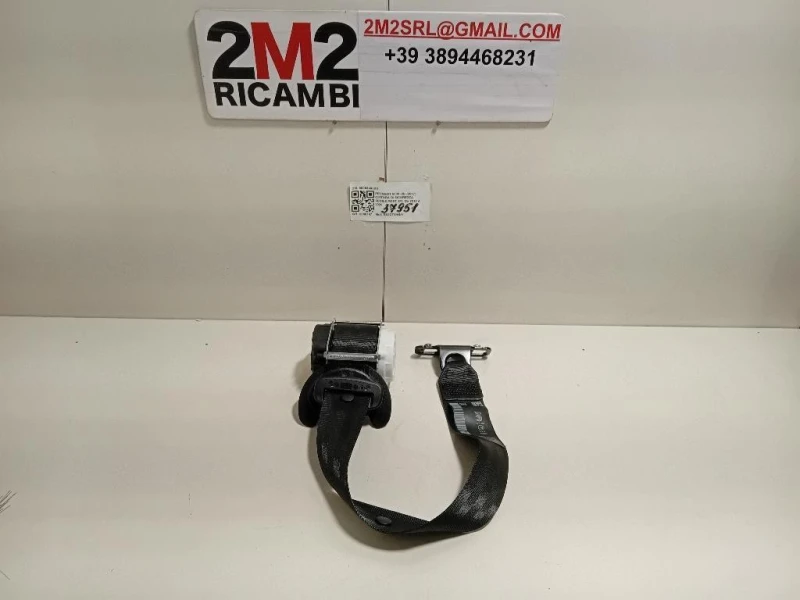 Cintura DI Sicurezza Sedile POST DX 98093485XX Peugeot 5008 II 2017