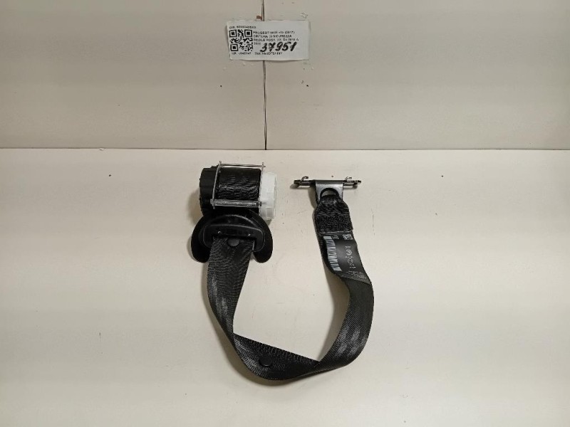 Cintura DI Sicurezza Sedile POST DX 98093485XX Peugeot 5008 II 2017
