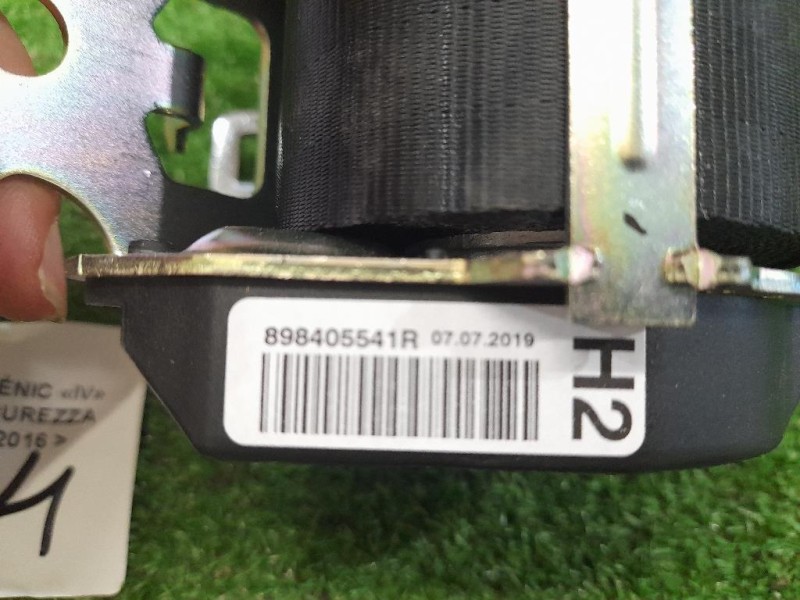 Cintura DI Sicurezza Sedile POST DX 898405541R Renault Grand Scénic IV 2016