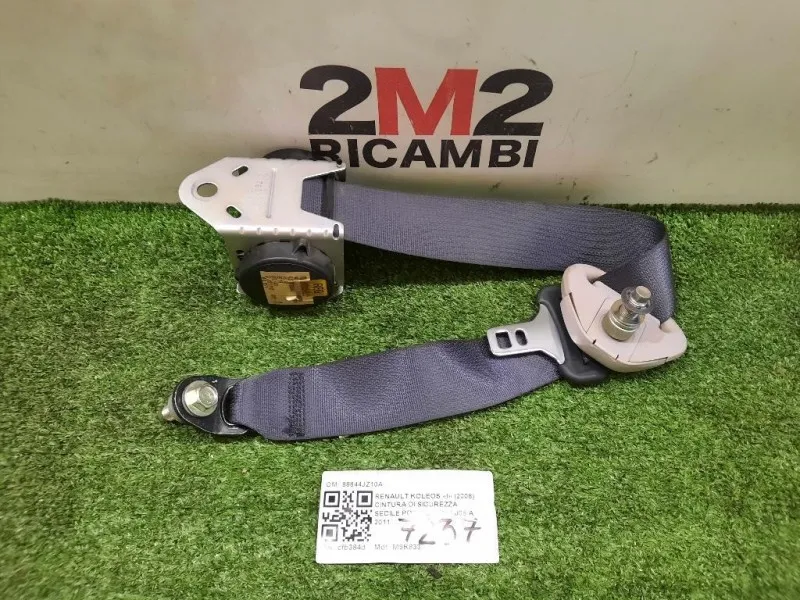 Cintura DI Sicurezza Sedile POST DX 88844JZ10A Renault Koleos I 2008