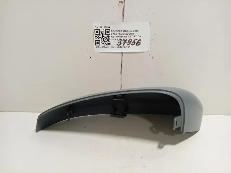 Calotta Specchio Retrovisore ANT SX 98111894 Peugeot 5008 II 2017