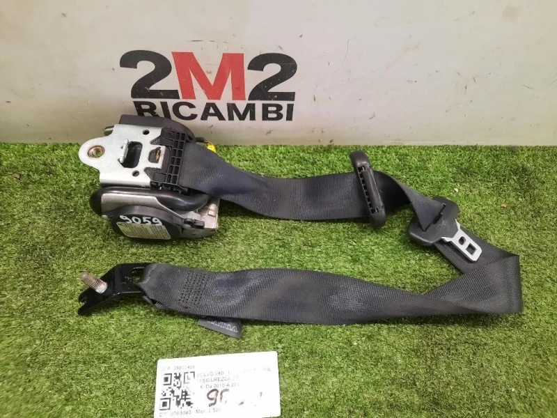 Cintura DI Sicurezza Sedile POST DX 39800488 Volvo V60 I 2010