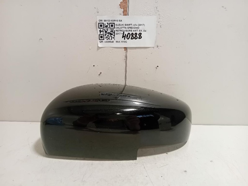 Calotta Specchio Retrovisore ANT SX 99122-53R10 SX Suzuki Swift VI 2017