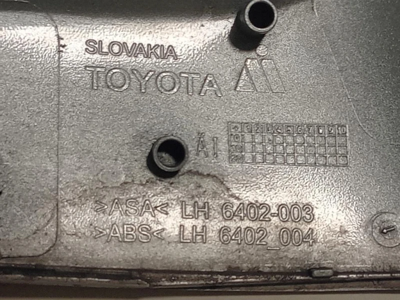 Calotta Specchio Retrovisore ANT SX 879450D190 Toyota Yaris IV 2012