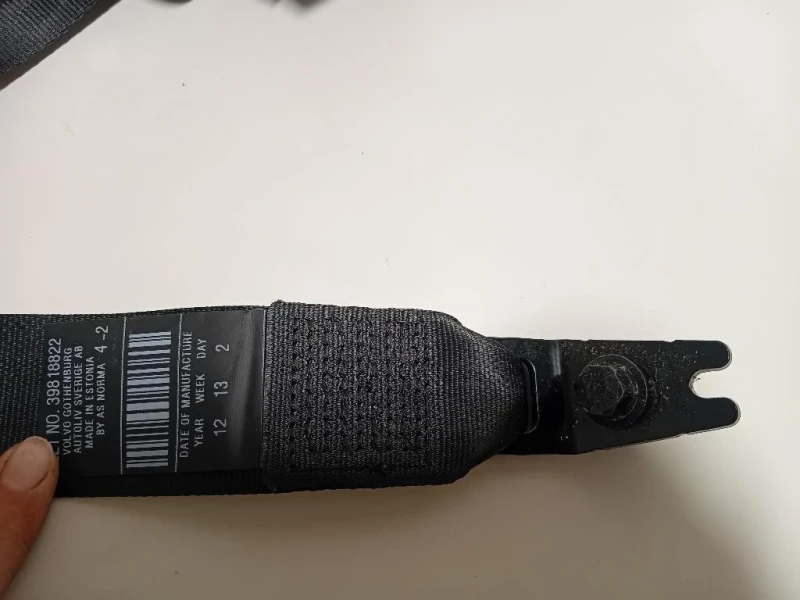 Cintura DI Sicurezza Sedile POST DX P39818822 Volvo XC70 III 2013