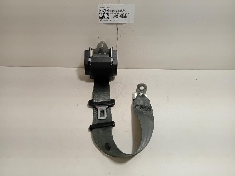 Cintura DI Sicurezza Sedile POST SX 621421000 Audi Q5 8RB 2012