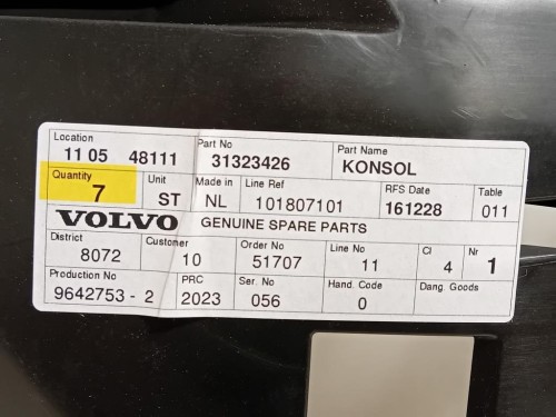 Porta DI Carico POST DX PORTA DI CARICO POST DX Ford Transit VI 2014