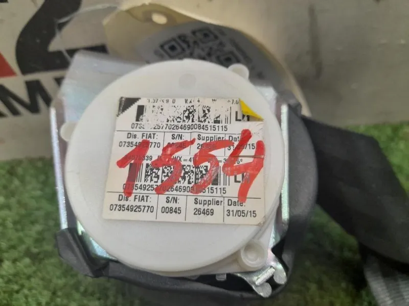Cintura DI Sicurezza Sedile POST SX 735492577 Fiat 500 II 2015