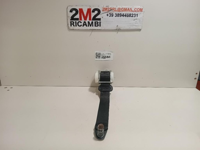 Cintura DI Sicurezza Sedile POST SX 34160147 Fiat 500L 2013