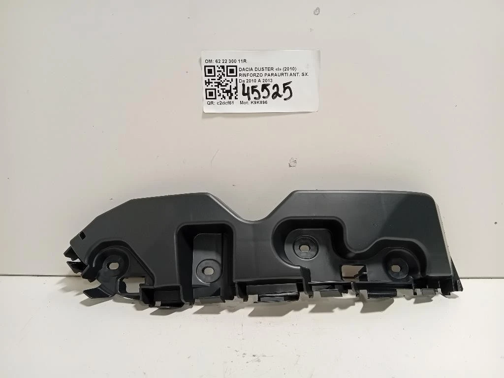 Rinforzo Paraurti ANT SX 6222 300 10R Dacia Duster I 2010