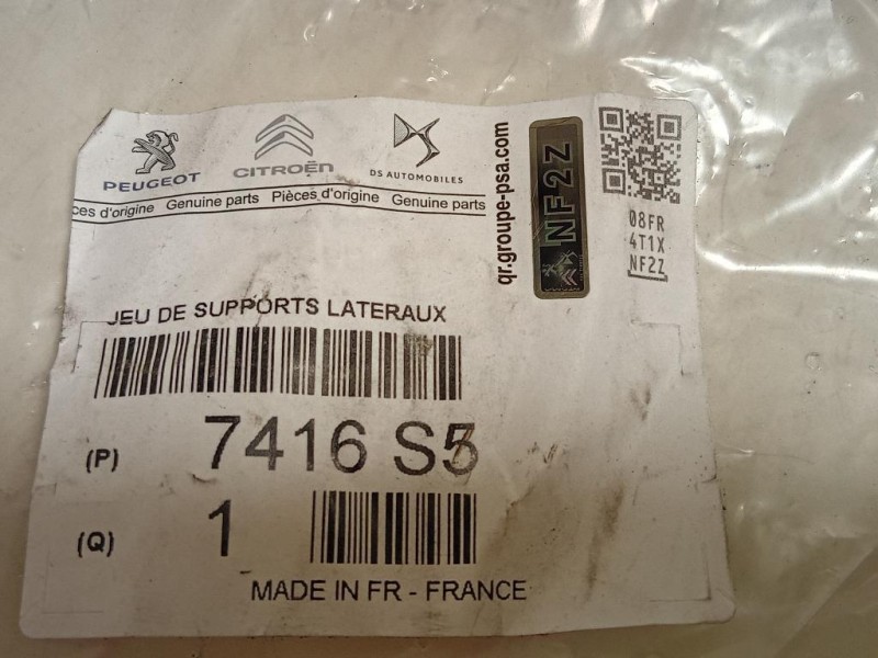Rinforzo Paraurti POST 7416 S5 SX+DX Citroen C3 II 2010