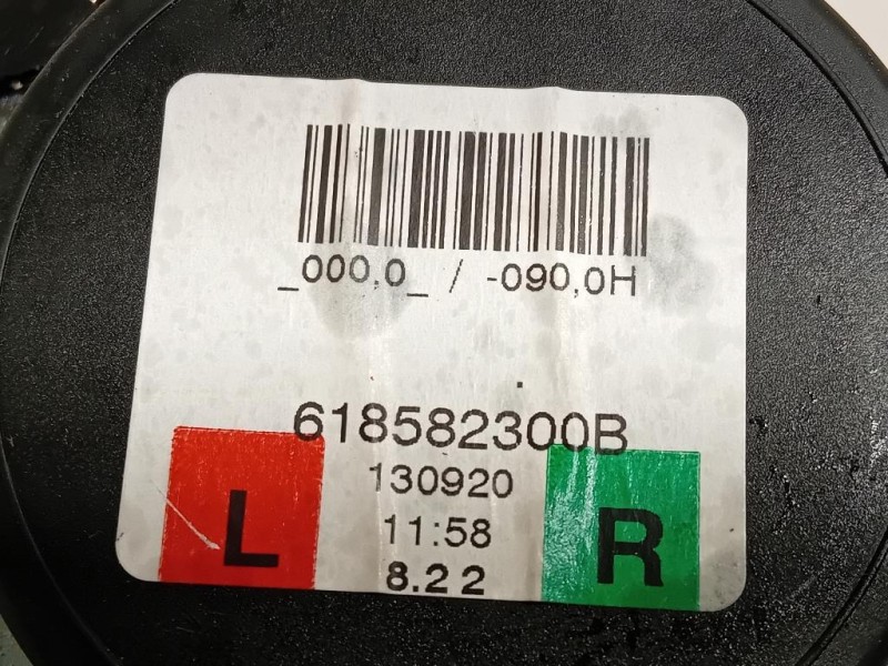 Cintura DI Sicurezza Sedile POST SX 618582300B Land Rover Range Rover Evoque I 2011