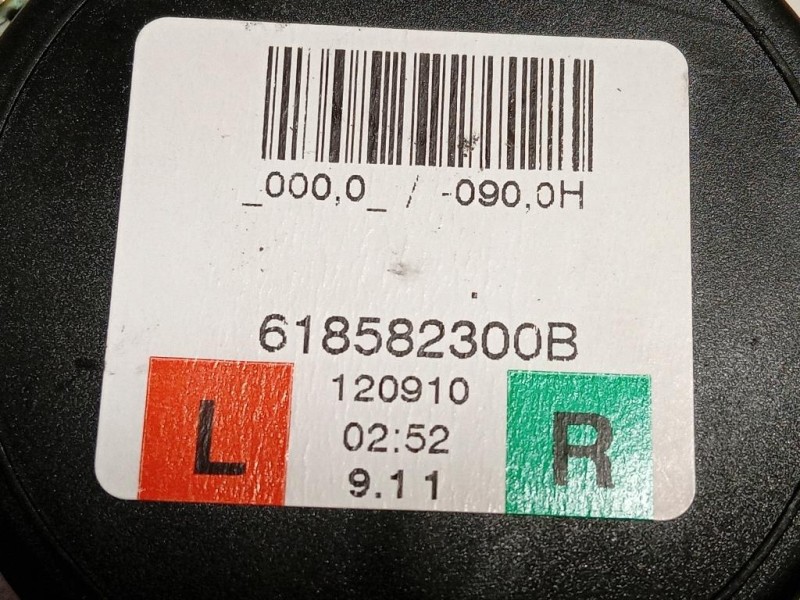 Cintura DI Sicurezza Sedile POST SX 618582300B Land Rover Range Rover Evoque I 2011