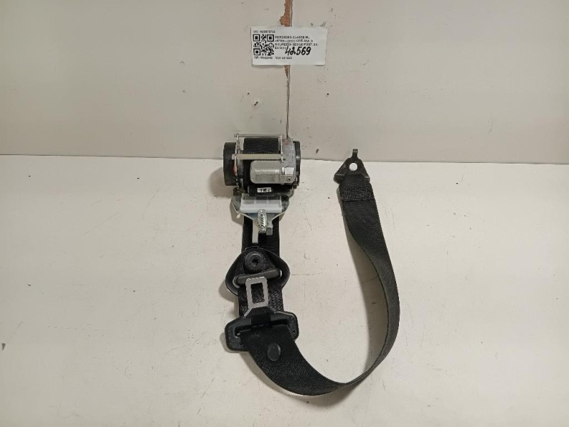 Cintura DI Sicurezza Sedile POST SX 620570700 Mercedes Classe ML W166 2012