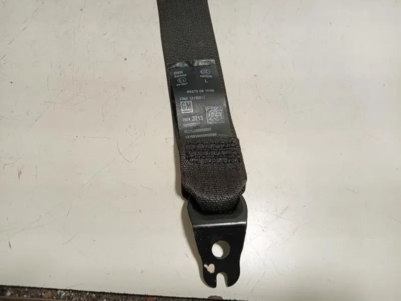 Cintura DI Sicurezza Sedile POST SX 39043713 Opel Astra K 2016