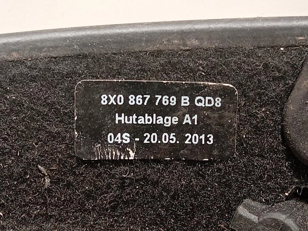 Ripiano Copertura VANO Bagagli 8X0 867 769 B Audi A1 8XA Sportback 2012