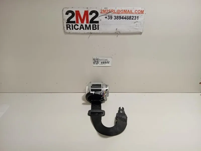 Cintura DI Sicurezza Sedile POST SX 341002068 Opel Astra K 2016