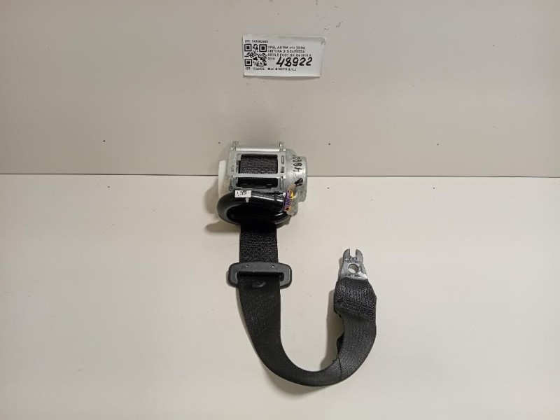 Cintura DI Sicurezza Sedile POST SX 341002068 Opel Astra K 2016