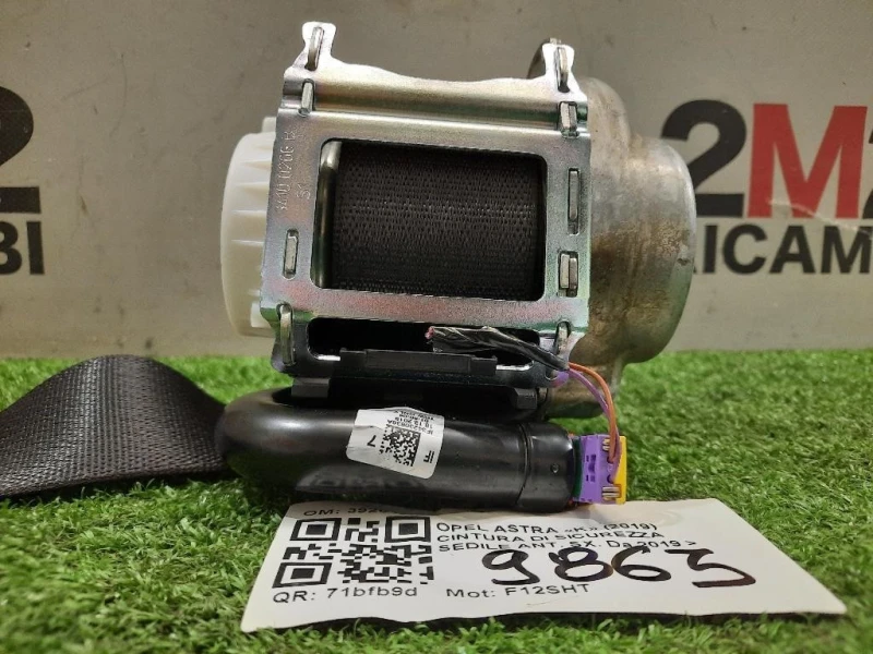 Cintura DI Sicurezza Sedile POST SX 39201586 Opel Astra K 2019