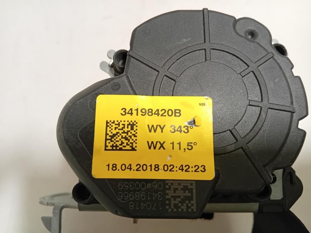 Cintura DI Sicurezza Sedile POST SX 8975SH Peugeot 5008 I 2010