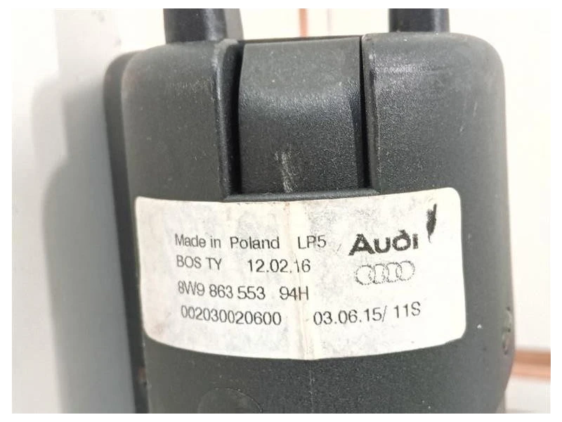 Ripiano Copertura VANO Bagagli 8W9863553 Audi A4 8W5 Avant 2015