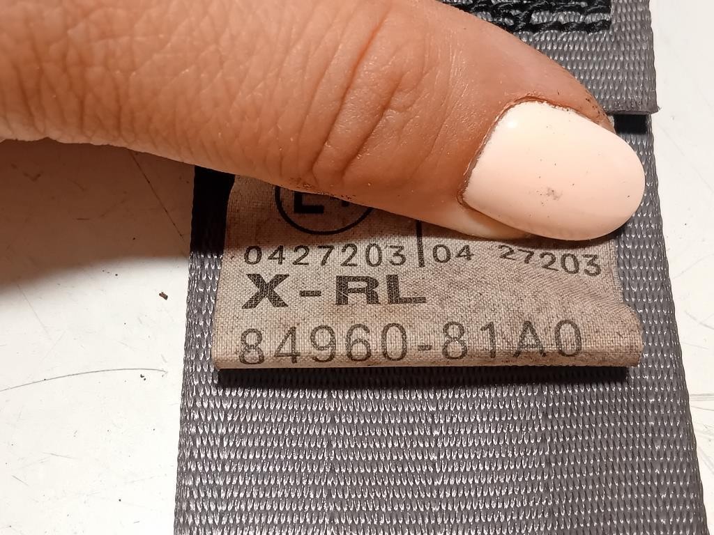 Cintura DI Sicurezza Sedile POST SX 84960-81A0 Suzuki Jimny I 1999