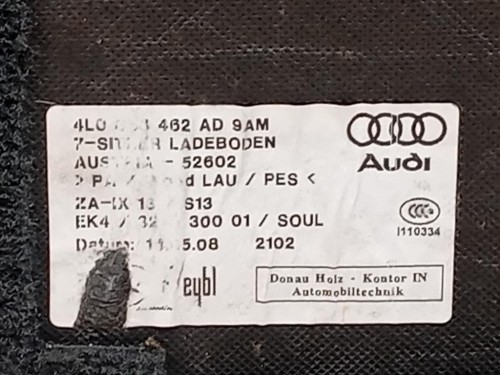 Ripiano Copertura VANO Bagagli RIPIANO COPERTURA VANO BAGAGLI Audi Q7 4LB 2006