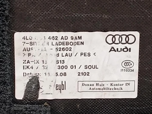 Ripiano Copertura VANO Bagagli RIPIANO COPERTURA VANO BAGAGLI Audi Q7 4LB 2006